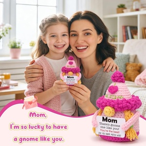 Regalos Lindos para el Día de <span class=keywords><strong>la</strong></span> Madre de Parte de Hija o Hijo, Gnomo de Ganchillo, Regalo de Cumpleaños para Mamá, <span class=keywords><strong>Te</strong></span> Quiero - Product Image 6