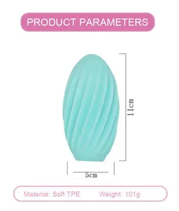 Masturbateur masculin coupe Ultra doux TPR réaliste poche chatte vagin bouche orale coup Job jouets sexuels pour hommes homme Sex Shop - Product Image 5