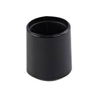Embout de pied de meuble en vinyle noir de 7/8 pouces de hauteur |   Protection contre les rayures au sol pour chaises et tabourets |   Protection des sols et des surfaces