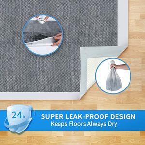 Tapis multifonctionnels pour chiens en charbon actif doux, confortables, vente en gros, tapis absorbants pour animaux de compagnie - Product Image 3