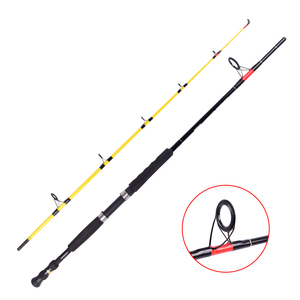 Kit de canne à pêche pour bateau, poignée EVA, pêche en mer, brochet, marlin, snapper, requin, <span class=keywords><strong>carpe</strong></span>, pêche aux leurres, lac, ruisseau, canne à pêche spinning en fibre de verre - Product Image 2