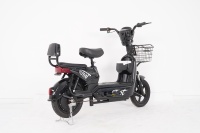 Vélo Électrique Urbain à Prix d'Usine, Vente en Gros, Trottinette Électrique 48V à Batterie au Plomb avec Pédales, Vélo Électrique de Banlieue à 2 Places