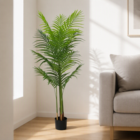 Fabrikpreis Kunststoff Künstliche Palme Vielseitig Einsetzbare Beliebte Dekorationen mit Designs