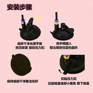 Jouet pour chat à ventouse puissante avec long fil métallique et tête en peluche remplaçable. C'est un jouet pour chat durable et résistant aux morsures, pour animaux de compagnie et - Product Image 5