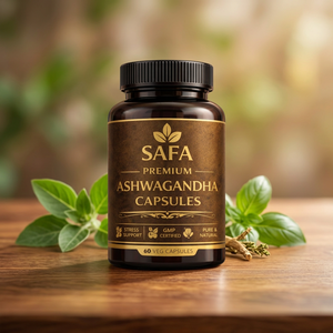 Cápsulas de Ashwagandha Premium, 60 Unidades, Suplemento Herbal Vegano, Extracto Puro y Natural de Withania Somnifera, Apoyo para el Bienestar Ayurvédico - Product Image 1