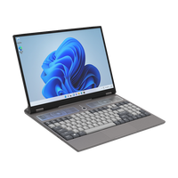 Vente en gros directe 16.0 pouces I7 2560*1600 écran Ips 8 Go/16 Go de RAM USB 3.0 Hd caméra nouveau ordinateur portable Gamer avec carte graphique