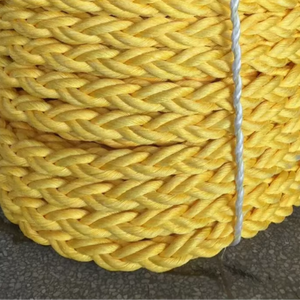Cuerda Trenzada de Mezcla de PP/Nylon - Cuerda de Amarre para Barcos de Alta Resistencia y Baja Elongación de 8/12 Hilos Multifilamento - Product Image 1