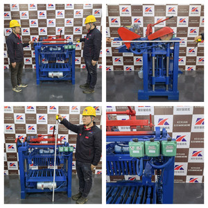 יצוא ל אפריקה KX4-35 בטון חצי אוטומטי קטן בלוק חלול לבנים מכונת דפוס מלט ללא שריפת לבנים מכונת 600 - Product Image 6