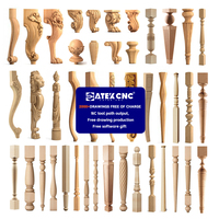 Tour à bois CNC multifonctionnel 1530-8T 2026 pour la fabrication de diverses pièces de meubles (pieds de chaise, pieds de table et cadres de lit)
