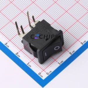 SS21-BBTWA2-R Rocker Switch Through hole Component (THT) Switch 21mm 15mm Concave Bend Without - Product Image 1