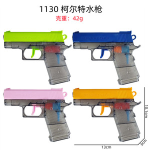Venta al por Mayor de <span class=keywords><strong>Pistolas</strong></span> de Agua Transparentes <span class=keywords><strong>Glock</strong></span>, Nuevas, Manuales, de Plástico, Estilo Pistola, Universales, Juguetes de Agua para Niños - Product Image 6