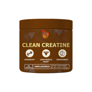 <b>Red</b> Kangaroo Clean Creatine Powder 45 Servings Unflavored Dietary Supplement for Strength and Muscle Mass Endurance Powder - Product Image 1