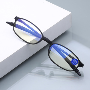 Usine directe TR 10% Anti-lumière bleue lunettes de lecture universelles incassables et portables insérables vêtements lecture de <span class=keywords><strong>poche</strong></span> - Product Image 1