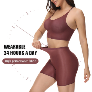 Set di <span class=keywords><strong>collant</strong></span> e reggiseno da corsa a <span class=keywords><strong>vita</strong></span> alta da donna pantaloncini da palestra Yoga reggiseno sportivo Set di pantaloncini da Fitness <span class=keywords><strong>senza</strong></span> <span class=keywords><strong>cuciture</strong></span> - Product Image 3
