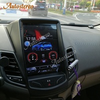 Radio para Auto Tesla con Reproductor Multimedia Android 9 para Ford Fiesta 2008-2016, GPS, Navegación, Unidad Principal, Radio, Grabadora, Estéreo