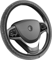 Housse de volant en silicone MELCO à 3 branches, accessoires de voiture de luxe pour Peugeot Audi Volkswagen