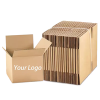 Cajas de Cartón Corrugado Kraft Ecológicas Personalizadas para Envíos, Reciclables, Disponibles en Stock, para Comercio Electrónico, Minoristas y Pequeñas Empresas