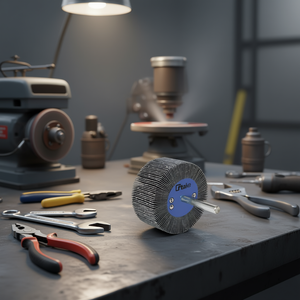 Disco Abrasivo de Tela Ttake, 40x20 mm, Eje de 6 mm, Grano 60, para Pulir y Desbastar - Product Image 3