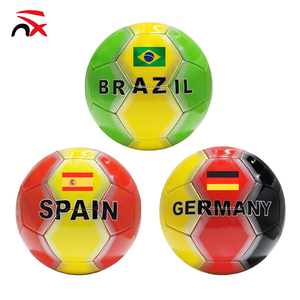 ลูกฟุต<span class=keywords><strong>บอล</strong></span>โลโก้สั่งทำ ขนาด 5 ของขวัญสำหรับแฟนฟุตบอลระดับโลก คุณภาพสูง ลายธงชาติบราซิล สเปน เยอรมนี - Product Image 1