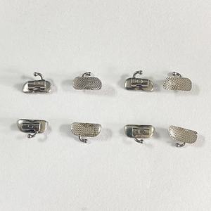 Diş ortodontik Bondable <span class=keywords><strong>Buccal</strong></span> tüp için 1/2 Molar Mesh taban geniş giriş olmayan dönüştürülebilir tek tüp <span class=keywords><strong>Roth</strong></span>/MBT - Product Image 5