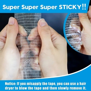 Cinta de Transferencia de Doble Cara con Revestimiento de Tela Premium, Película Adhesiva Fuerte para Placas de Identificación y Troquelado, Venta al por Mayor - Product Image 4