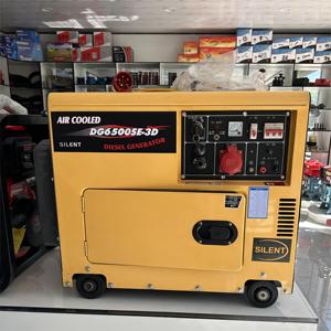 Générateur d'électricité portable à moteur à gaz pour usage domestique, 5 kW à 10 kW, fréquence 50 Hz, vente chaude - Product Image 6