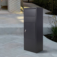 Boîte de dépôt de colis extérieure en acier sur mesure, boîte de livraison intelligente sécurisée pour colis, boîte aux lettres