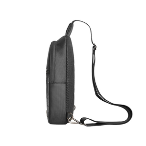 Borsa personalizzata Wiwu in PVC nero da uomo <span class=keywords><strong>Messenger</strong></span> a tracolla impermeabile di alta qualità con serratura a motivo di frutta e Logo personalizzato - Product Image 6