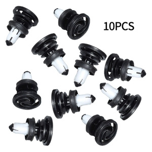 <b>Car</b> Door Interior Panel <b>Clips</b> 1135147-00-A Black For Tesla Model 3 Model Y Replacement Fasteners 10Pcs - Product Image 1