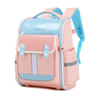 Grande capacité intégrée femme garçon sac à bandoulière nouveau 1-3-6 année élèves du primaire enfants réduction du fardeau cartable - Product Image 4