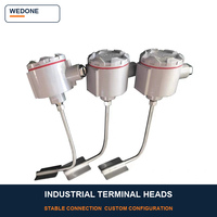 Capteur de température industriel Pt100 RTD WZP-230 avec sonde en acier inoxydable à filetage fixe pour four