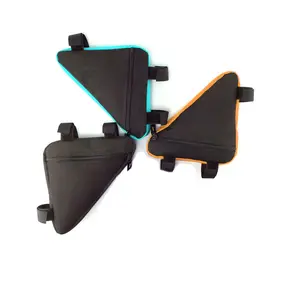 High quality Sport Bicycle Triangle Handlebar Saddle Bag Bike Frame Cycling Tool Pouch Storage Travel Bag