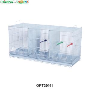 <span class=keywords><strong>Cage</strong></span> d'Élevage pour Oiseaux en Fil Métallique Thermolaqué ORIENPET & OASISPET Vente en Gros <span class=keywords><strong>Cage</strong></span> Empilable avec Séparateur Plateau Métallique OPT39141 Produit pour Animaux de Compagnie - Product Image 1