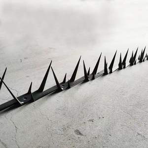 Espigas de pared de dientes de tiburón de alta seguridad, espigas de pared galvanizadas en caliente, espiga de pared antiescalada - Product Image 4