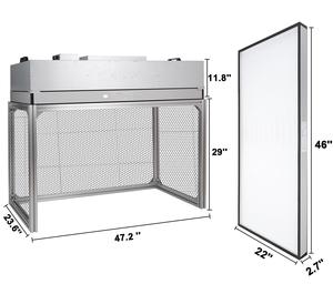 ZJNF nouvelle conception personnalisée industrie Ffu purificateur d'<span class=keywords><strong>air</strong></span> Iso classe 5 flux laminaire hotte <span class=keywords><strong>Kit</strong></span> bricolage - Product Image 1