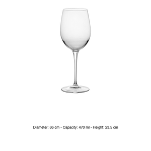 Deg. Copa de Vino Merlot Premium 10, 47 cl, Bormioli Rocco, Altura 23.5 cm, Diámetro 8.6 cm - Product Image 3