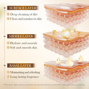 SADOER corps SPA nettoyer en profondeur la saleté hydrater la peau nourrir lisse rafraîchissant hydratant parfum riz pulpe crue bombe de bain - Product Image 5