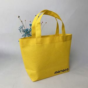 Bolsa de compras Rpet con asas dobles, máquina de bolsas no tejidas, fabricación Manual de bolsas metálicas, bolsas de mano no tejidas - Product Image 4