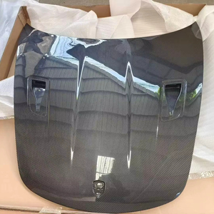 Cubierta de Motor Estilo PD RS de Fibra de Carbono Seca para <span class=keywords><strong>Porsche</strong></span> 718 981 <span class=keywords><strong>991</strong></span>, Actualización de la Cubierta de Válvulas del Motor GT4RS - Product Image 1