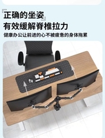 Support de télévision à deux bras en acier et plastique, rotation pivotante à 360°, inclinaison à 90°, support de montage motorisé au plafond, 27 pouces maximum