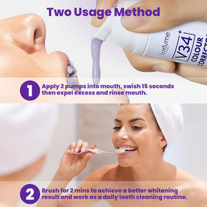 ماركة أولين الخاصة 60 مل معجون أسنان موس يزيل الأسنان الصفراء فوم لإزالة التبييض وتنظيف معجون الأسنان ومصحح لونه - Product Image 5