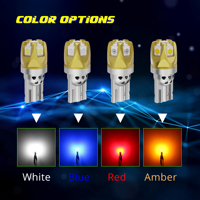 Aoxingda neueste T10 Wedge 168 194 LED-Glühbirnen 2825 W5W rot Innenausführung Karte Kuppel Kofferraum Tür Höflichkeit Lichter Lampen