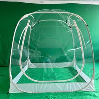 Fabrika Toptan Satış Açık Hava Yıldızlı Gökyüzü Çadırı İnternet Fenomeni Şeffaf Balon Ev Taşınabilir Hızlı Açılan Kışlık Rüzgar Geçirmez Sıcak