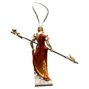 Large <b>Sculpture</b> Crafts Decor for Living Room or Decoration for Hotel Lobby Enamel Supermonkey <b>Resin</b> Figure Statue - Product Image 2