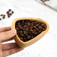 Plateau de pesée pour grains de café en bois massif, léger, base plate de 40g, pour balance à café, accessoire de barista, vente en gros