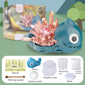Laboratorio de Cultivo de Cristales de Dinosaurio, Proyecto Químico Innovador, Cristales Mágicos de Acción Rápida, Set de Actividades de Aprendizaje Sostenible - Product Image 4