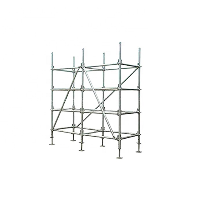 Строительные оцинкованные строительные леса, система ringlock, цены на регулируемые строительные леса