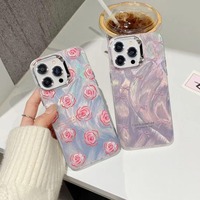 Coque de téléphone portable personnalisée de luxe pour filles, en PC rigide, accessoires, coque arrière pour iPhone 12 13 14 15 16 17 18 Pro Max