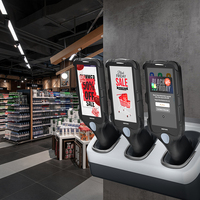 MEFERI CIAO, Terminal Punto de Venta Todo en Uno con Escáner de Código de Barras, PDA con NFC y Android 13, para Verificación de Precios en Supermercados