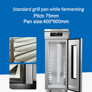 Comercial 32 Bandeja Restaurante Equipo de cocina Hornear Masa Pan <span class=keywords><strong>Proofer</strong></span> Congelar Panadería Retardador <span class=keywords><strong>Proofer</strong></span> - Product Image 2